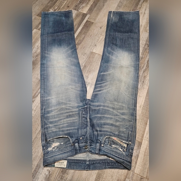 💙Diesel Jeans Almost Vinta Italian 31x30 Bootcut Button Jeans - Picture 2 of 15